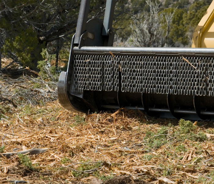 cmh landworks llc photo of land clearing & forestry mulching being done